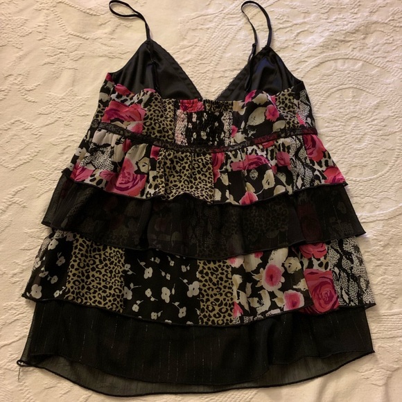 Express Layered Ruffle Cami - Picture 3 of 7